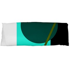 Geometric Abstract Design Body Pillow Case (dakimakura) by Valentinaart