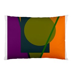 Geometric Abstraction Pillow Case by Valentinaart