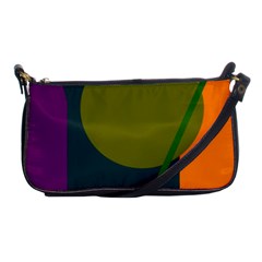 Geometric Abstraction Shoulder Clutch Bags by Valentinaart