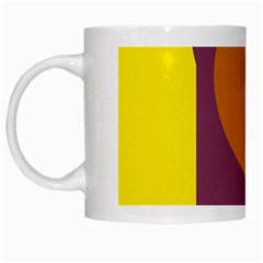 Geometric Abstract Desing White Mugs by Valentinaart