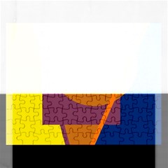 Geometric abstract desing Rectangular Jigsaw Puzzl