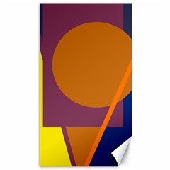 Geometric abstract desing Canvas 40  x 72  