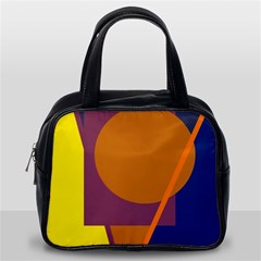 Geometric abstract desing Classic Handbags (One Side)