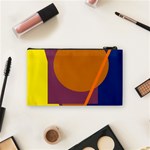 Geometric abstract desing Cosmetic Bag (Small)  Back