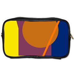 Geometric Abstract Desing Toiletries Bags by Valentinaart