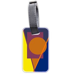 Geometric abstract desing Luggage Tags (Two Sides)