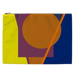 Geometric abstract desing Cosmetic Bag (XXL) 