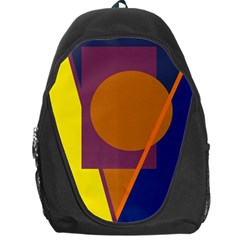 Geometric Abstract Desing Backpack Bag by Valentinaart