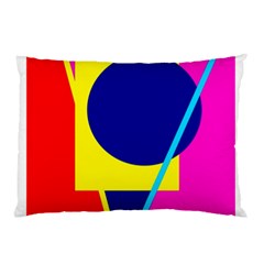 Colorful geometric design Pillow Case