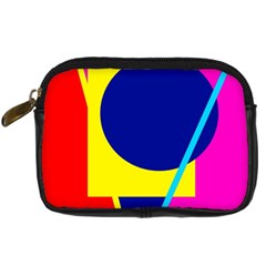 Colorful geometric design Digital Camera Cases