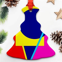 Colorful geometric design Ornament (Christmas Tree)