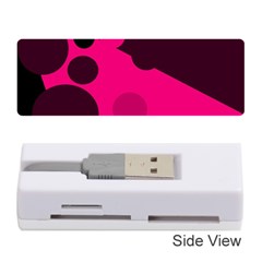 Pink Dots Memory Card Reader (stick) 