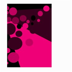 Pink Dots Large Garden Flag (two Sides)