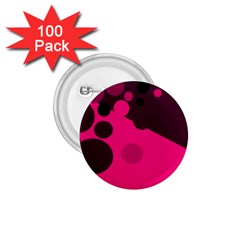 Pink Dots 1 75  Buttons (100 Pack)  by Valentinaart