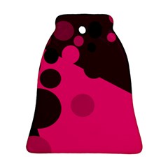 Pink Dots Ornament (bell)  by Valentinaart