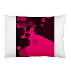 Pink Dots Pillow Case (two Sides)