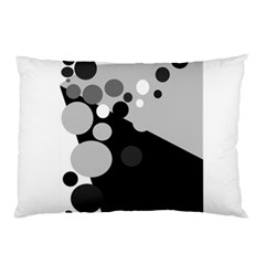 Gray Decorative Dots Pillow Case