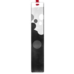 Gray Decorative Dots Large Book Marks by Valentinaart