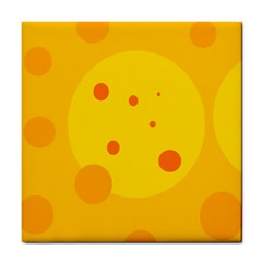 Abstract Sun Tile Coasters by Valentinaart