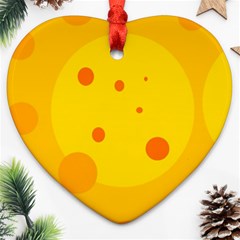 Abstract Sun Ornament (heart)  by Valentinaart