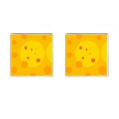 Abstract Sun Cufflinks (square) by Valentinaart