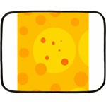 Abstract sun Fleece Blanket (Mini) 35 x27  Blanket