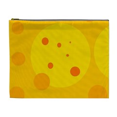 Abstract Sun Cosmetic Bag (xl) by Valentinaart