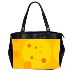 Abstract Sun Office Handbags (2 Sides)  by Valentinaart