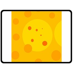 Abstract Sun Fleece Blanket (large) 