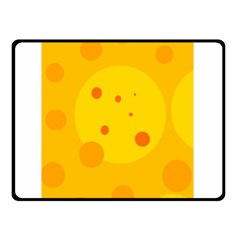 Abstract Sun Double Sided Fleece Blanket (small) 