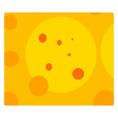 Abstract Sun Double Sided Flano Blanket (small) 