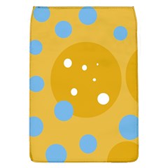 Blue And Yellow Moon Flap Covers (l)  by Valentinaart