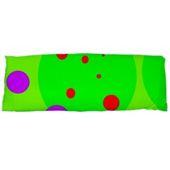 Green And Purple Dots Body Pillow Case (dakimakura)