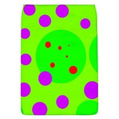 Green and purple dots Flap Covers (L) 