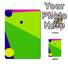 Colorful Abstract Design Multi-purpose Cards (rectangle)  by Valentinaart