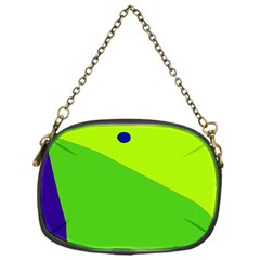 Colorful Abstract Design Chain Purses (one Side)  by Valentinaart