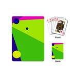 Colorful abstract design Playing Cards (Mini)  Back