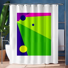 Colorful Abstract Design Shower Curtain 60  X 72  (medium) 