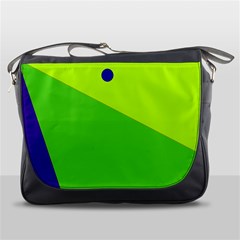 Colorful Abstract Design Messenger Bags by Valentinaart