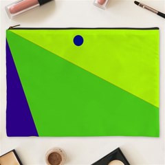 Colorful Abstract Design Cosmetic Bag (xxxl)  by Valentinaart