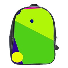 Colorful Abstract Design School Bags (xl)  by Valentinaart