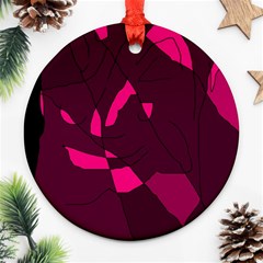 Abstract Design Ornament (round)  by Valentinaart