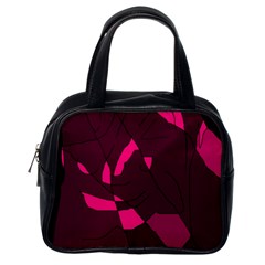 Abstract Design Classic Handbags (one Side) by Valentinaart