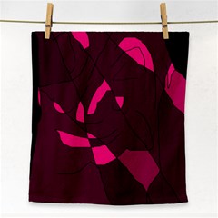 Abstract Design Face Towel by Valentinaart