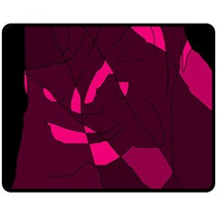 Abstract Design Fleece Blanket (medium) 