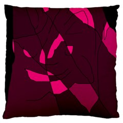 Abstract Design Large Cushion Case (one Side) by Valentinaart