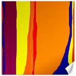 Hot colorful lines Canvas 12  x 12   11.4 x11.56  Canvas - 1