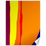 Hot colorful lines Canvas 12  x 16   11.86 x15.41  Canvas - 1