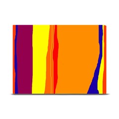 Hot Colorful Lines Plate Mats by Valentinaart