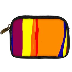 Hot Colorful Lines Digital Camera Cases by Valentinaart